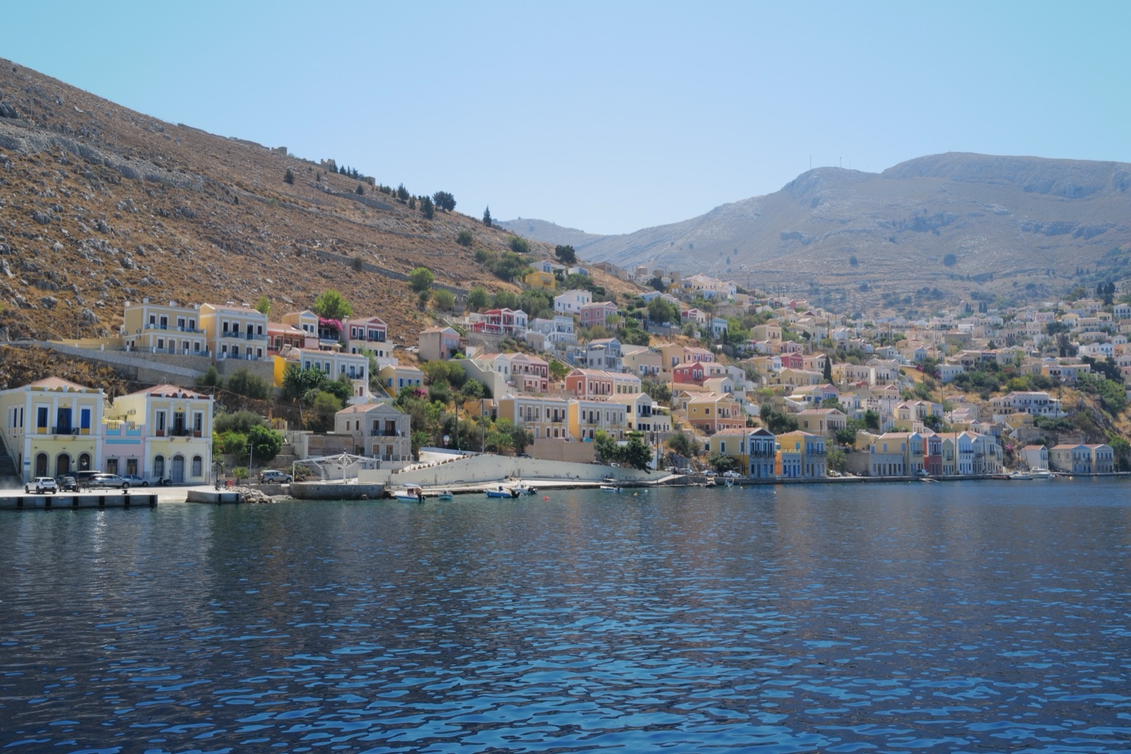 The harbour of Symi